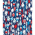 Gift Wrap (24"x100') GONE FISHIN' REVERSIBLE